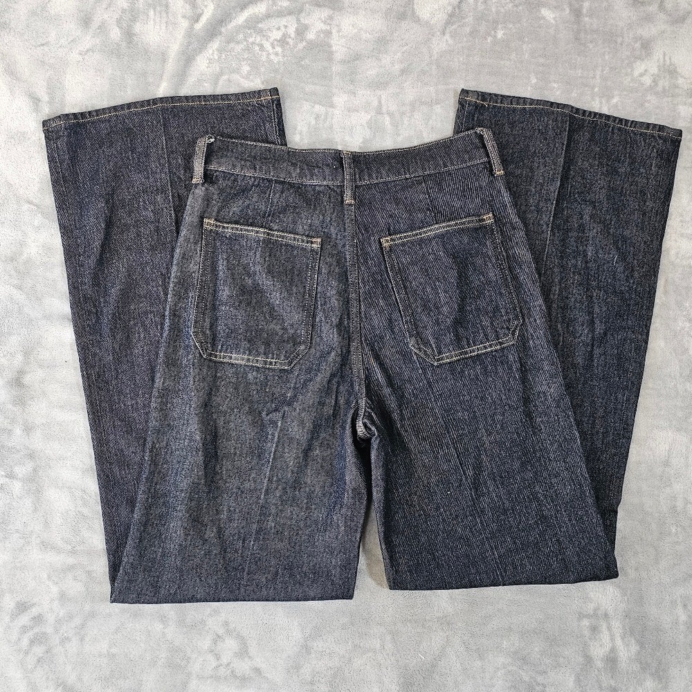 J.Crew Sailor denim trouser in Rinse wash Sz 26 - Picture 7 of 16